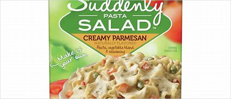 Suddenly salad creamy parmesan